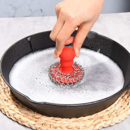 Cast Iron Cleaner Scrubber