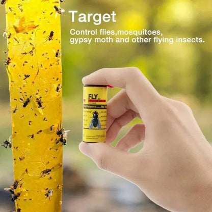 Flycatcher adhesive tape without poison