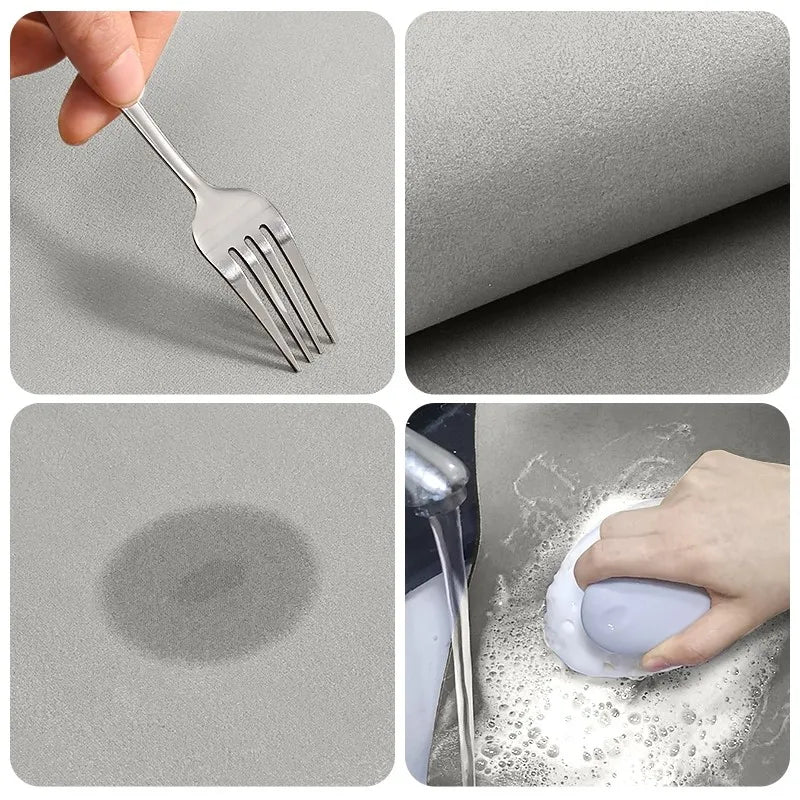 Diatomite Absorbent Floor Mat with Non-Slip Backing product image 5