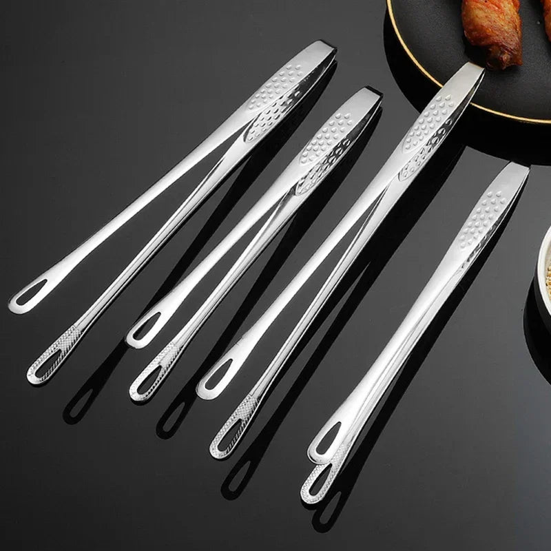 Stainless BBQ Tongs – 6 Packs