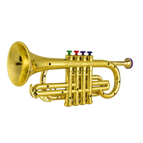 Kids Trumpet Toy – 4-Key Musical Instrument