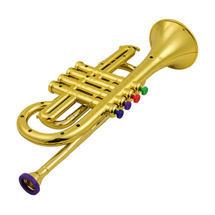 Kids Trumpet Toy – 4-Key Musical Instrument