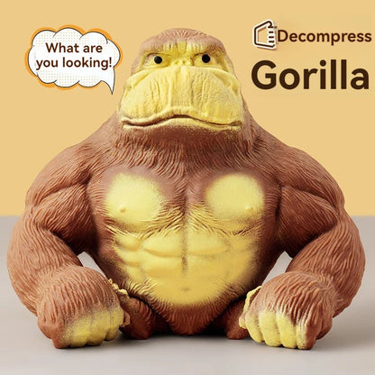 Funny Gorilla Stress Relief Toy for Anxiety & Fidgeting