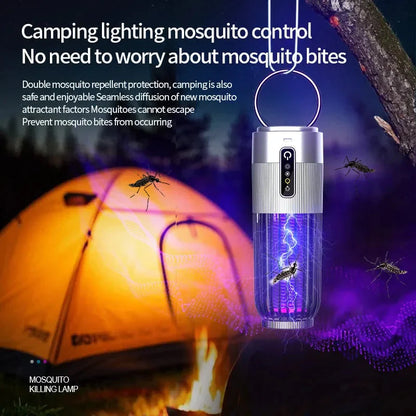 Electric Mosquito Trap with UV Light – Rechargeable and Portable