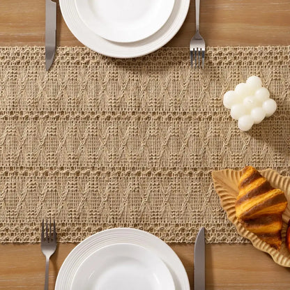 Macrame Table Runner