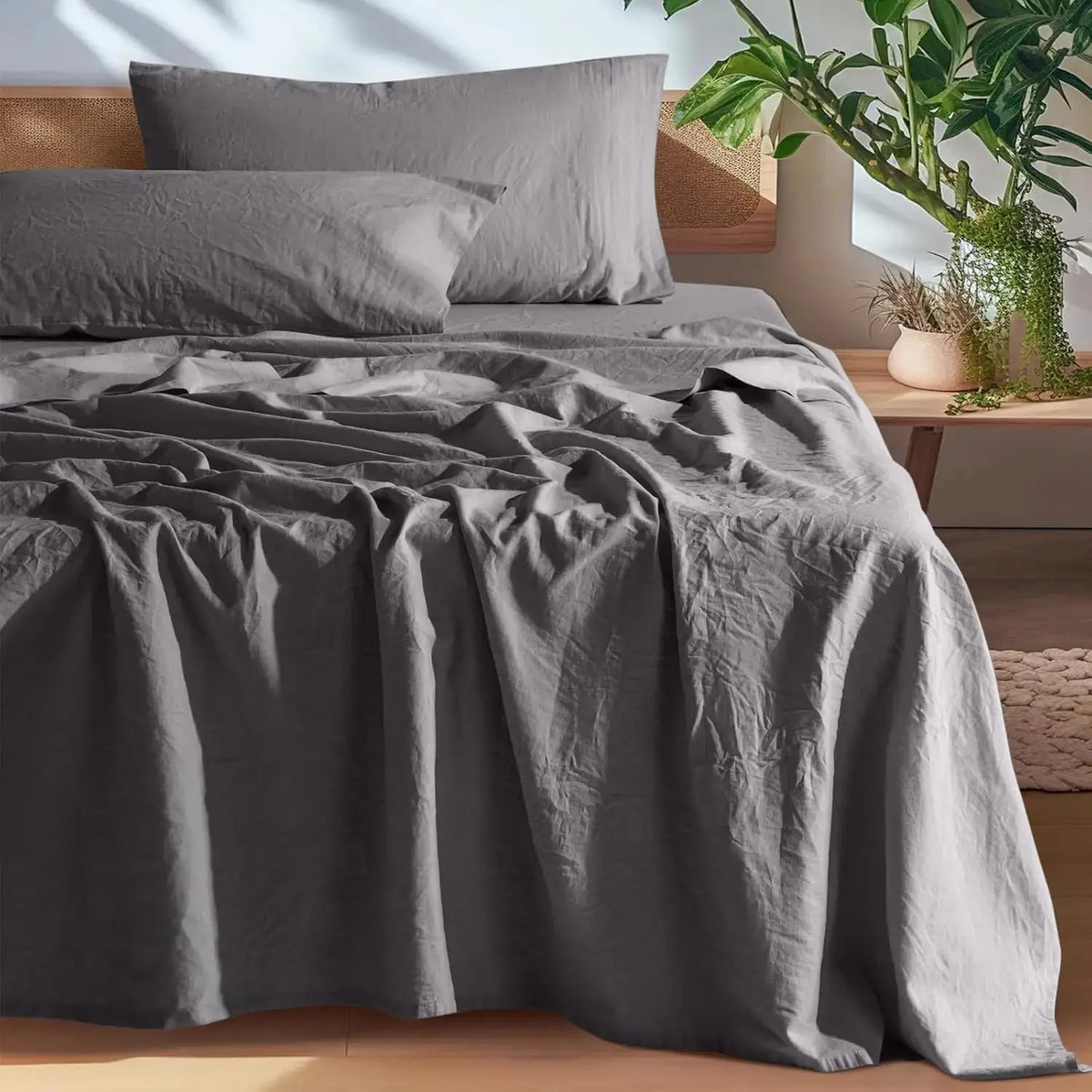 Linen Bed Sheets