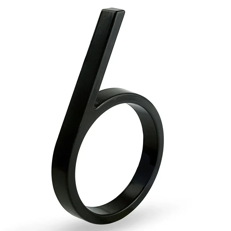 Stainless Steel Floating House Number