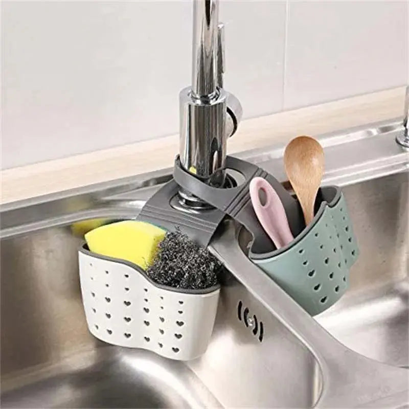 Adjustable Sink Draining Basket – 2 Pieces