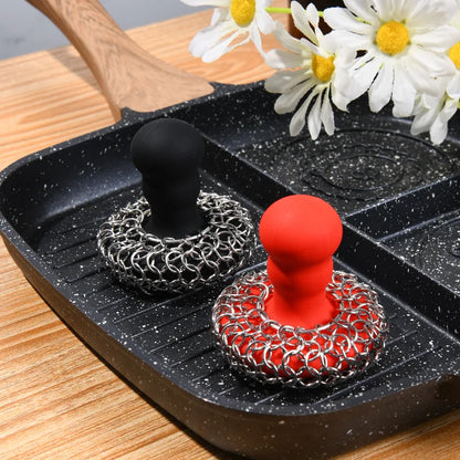 Cast Iron Cleaner Scrubber