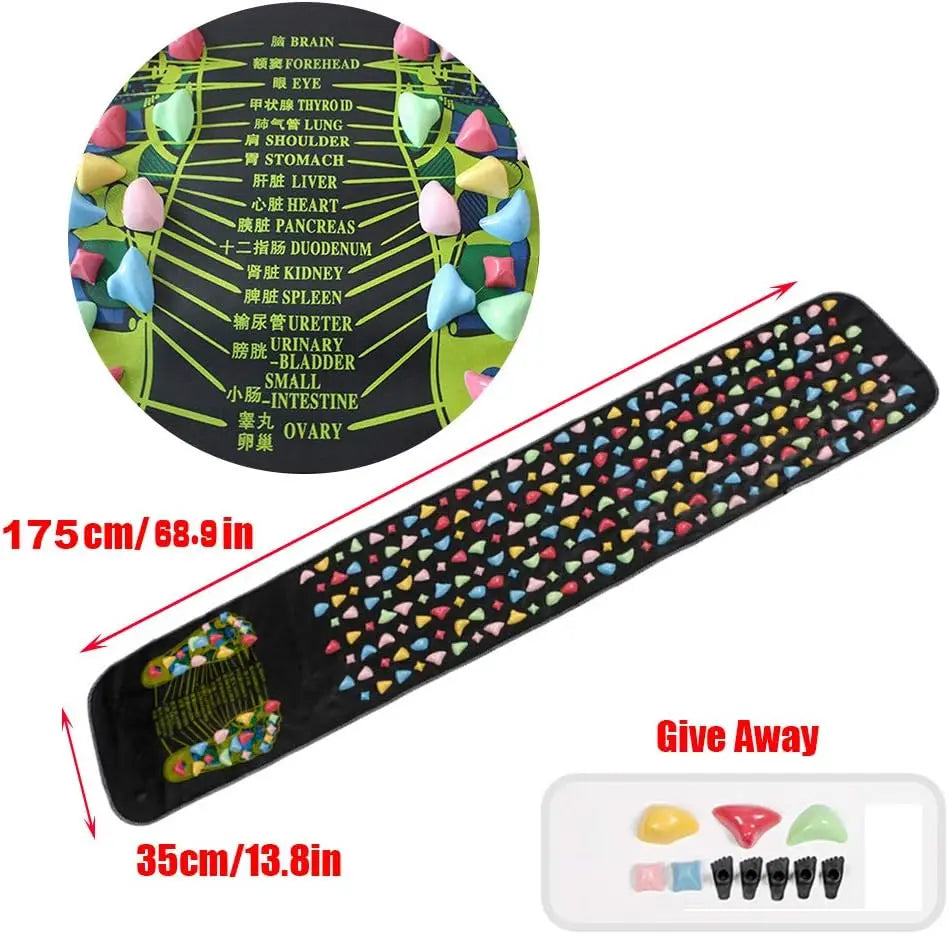 Acupressure Foot Massage Mat for Pain Relief & Relaxation