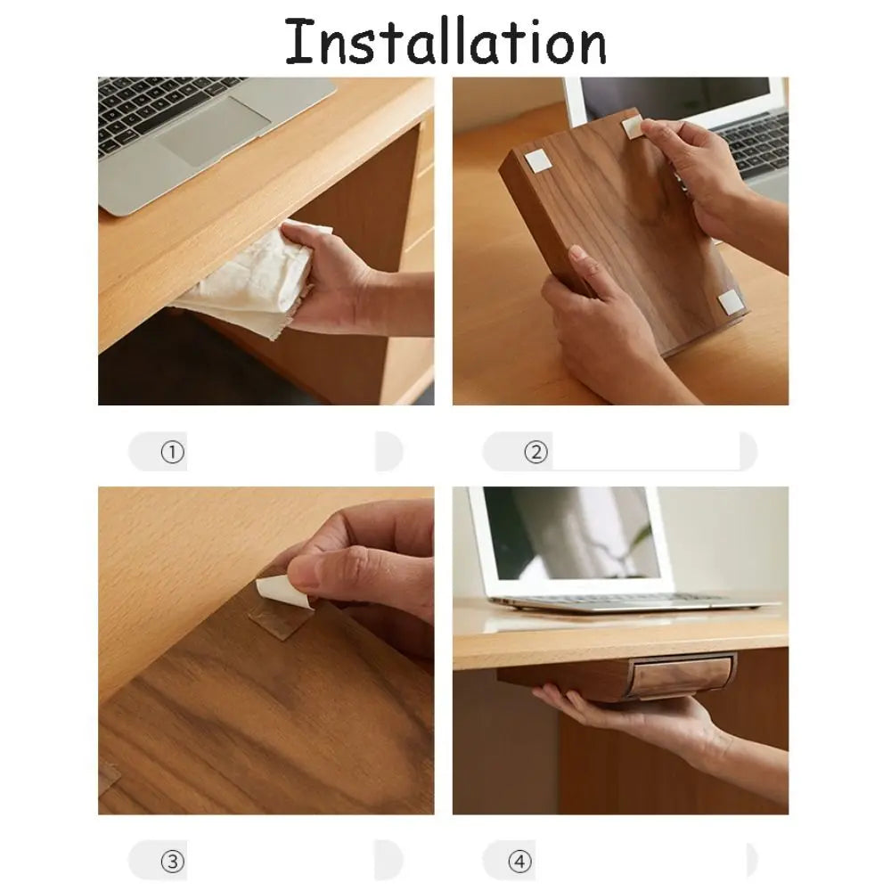 Adhesive Under-Desk Storage Drawer – No-Drill Desk Organiser