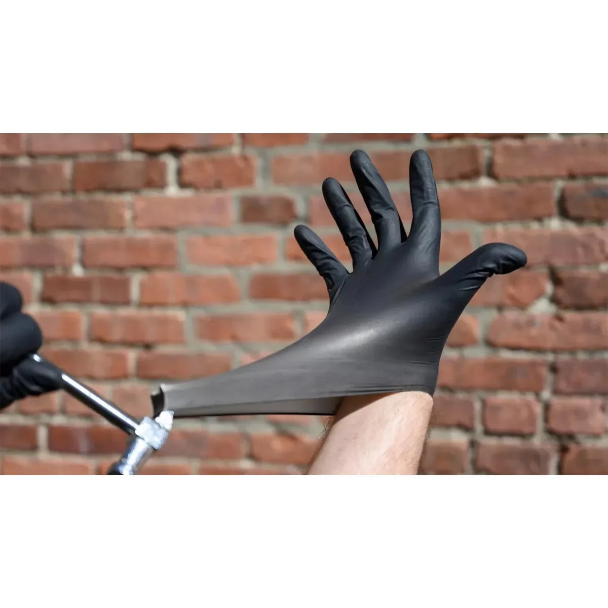 Black Disposable Gloves for Food, Cleaning & Work Use