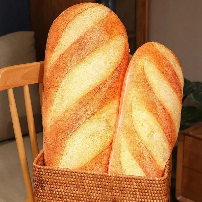 Soft French Bread Plush Pillow