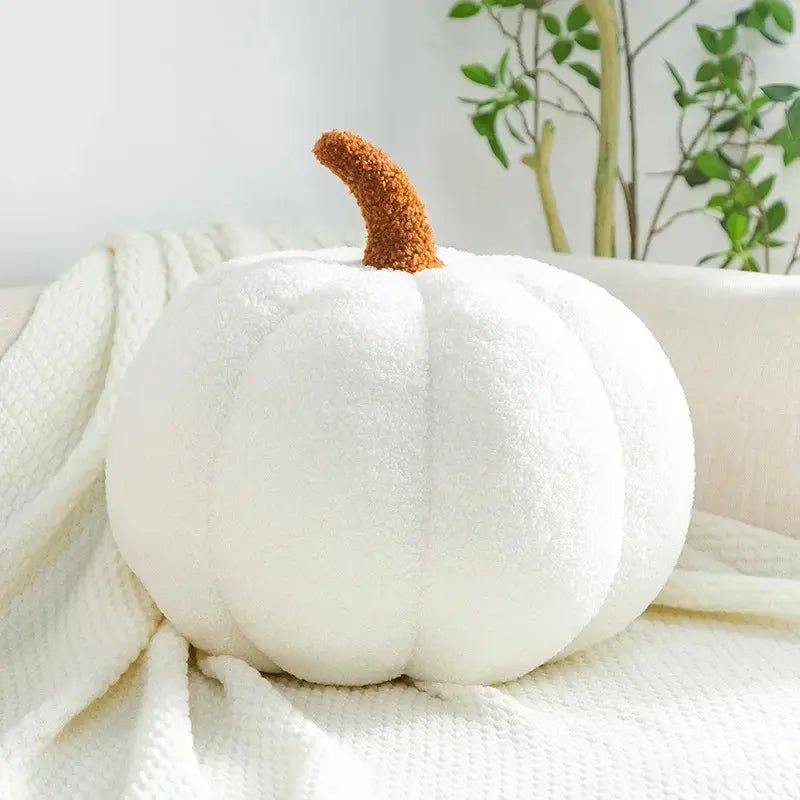 Nordic Plush Pumpkin Decorative Cushion