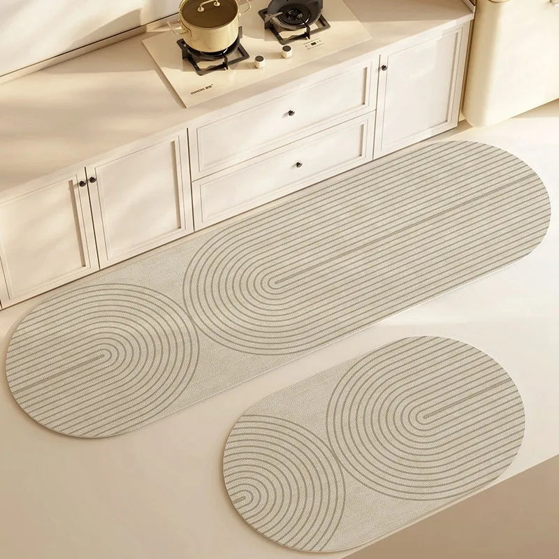 Diatomite Absorbent Floor Mat with Non-Slip Backing product image 3