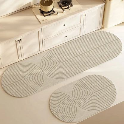 Diatomite Absorbent Floor Mat with Non-Slip Backing product image 3