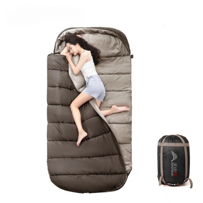 Camping Sleeping Bag 100 cm Wide for 4 Seasons