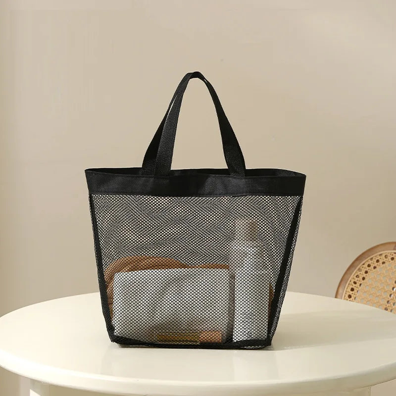 Mesh Cosmetic Tote