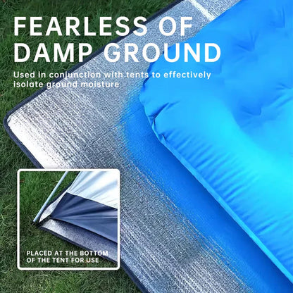 Aluminum Sleeping Pad with Foam for Camping and Outdoor Use