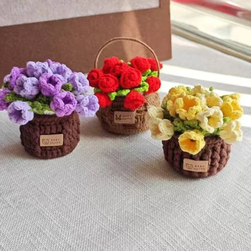 Rose Crochet Coaster
