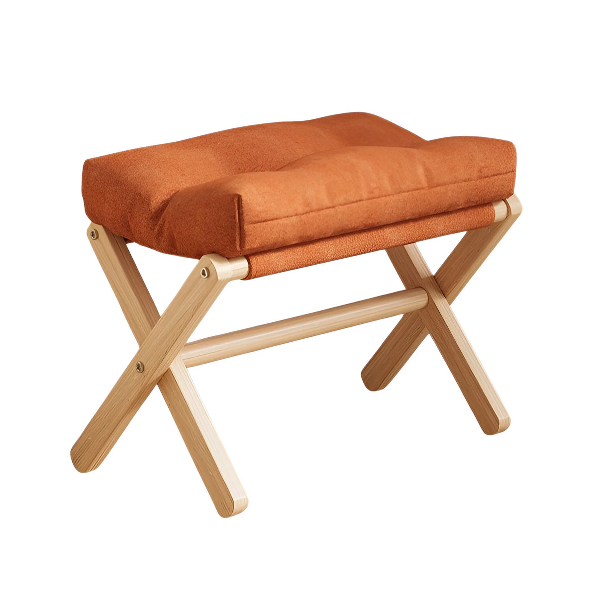 Wooden Footstool Bench
