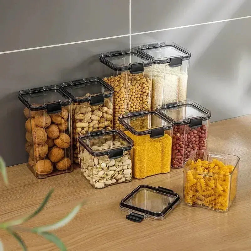 Stackable Food Storage Jars – 1 Piece