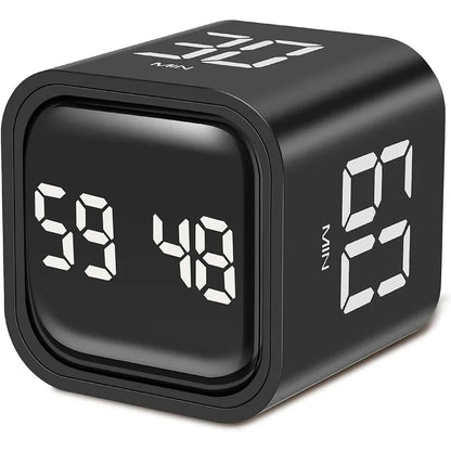 Digital Pomodoro Cube Timer with Four Preset Intervals
