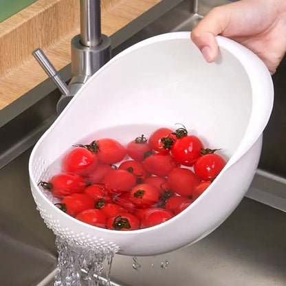 Plastic Rice Sieve Colander – 2 Pieces