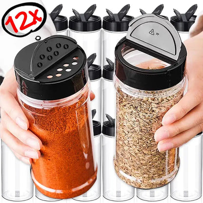 Plastic Spice Jar Set