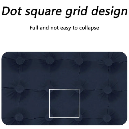 Inflatable camping mat with pillow – 10 cm thick