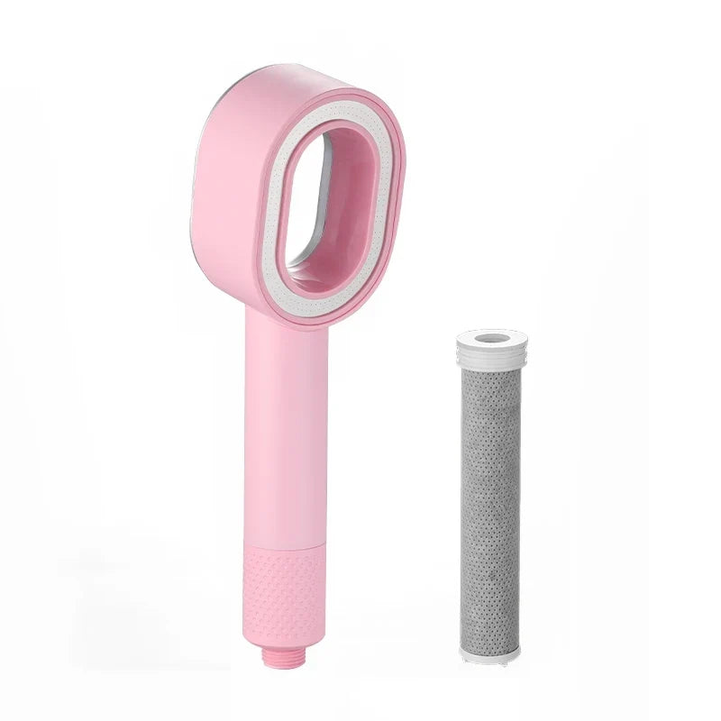 Handheld Filtered Shower Head with Rainfall Spray