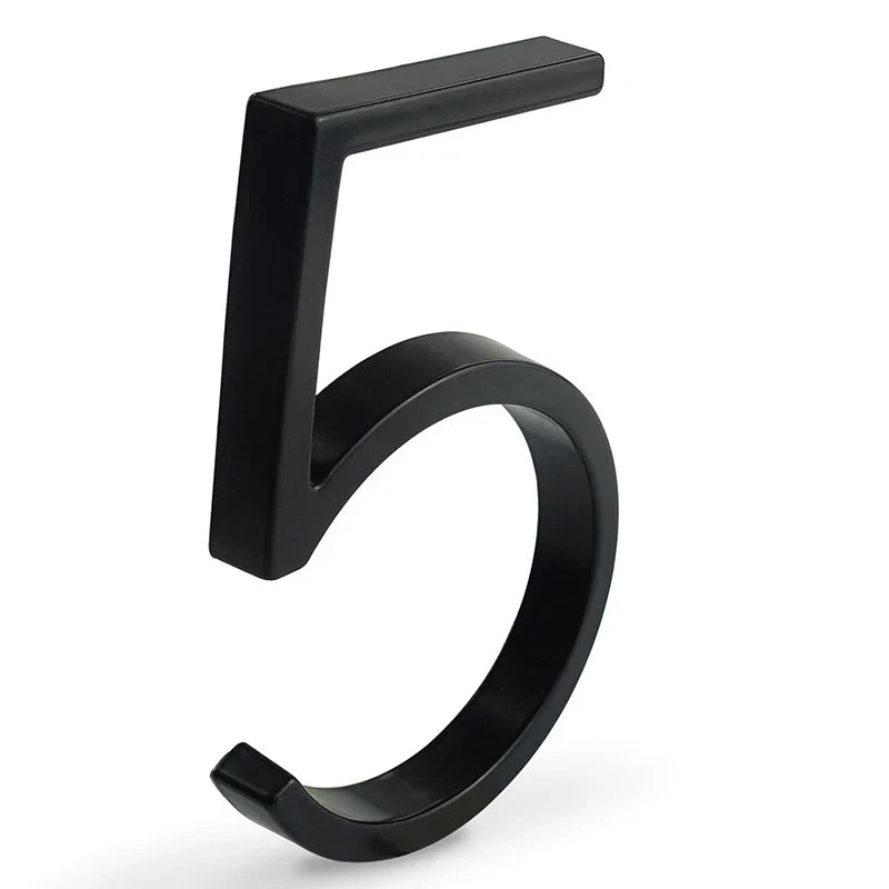 Stainless Steel Floating House Number