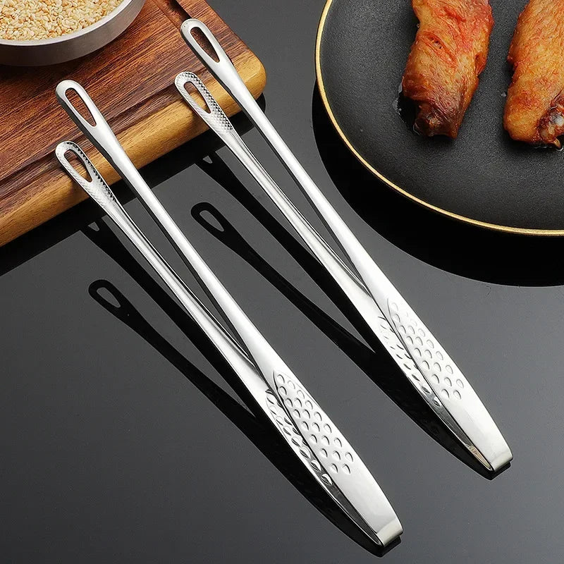 Stainless BBQ Tongs – 6 Packs