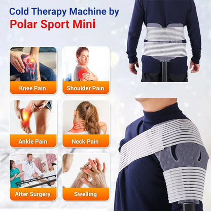 Cold Therapy Back System for Lower Back Pain Relief