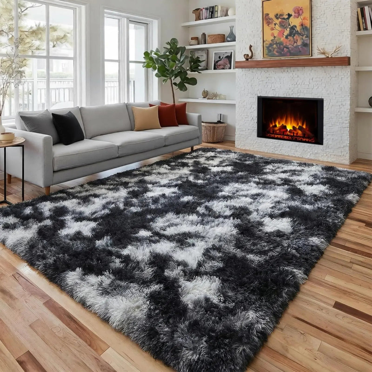 Nordic Fluffy Area Rug
