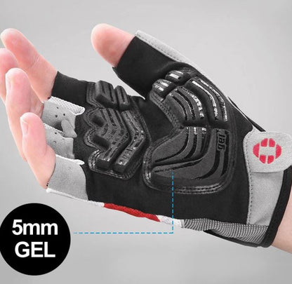 Shockproof GEL Pad Cycling Gloves