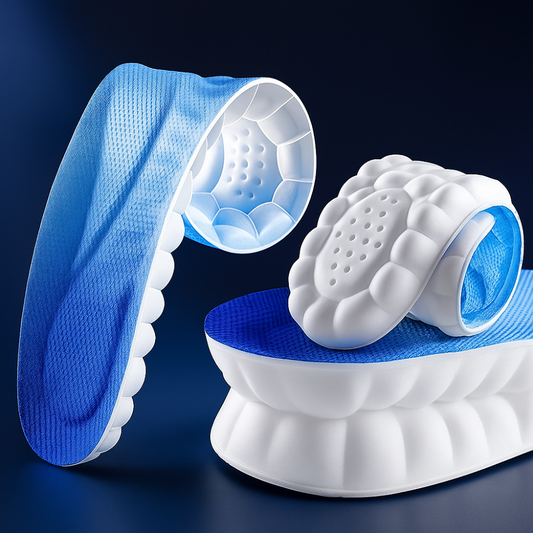 4D Cloud Comfort Shoe Insoles – Shock Absorbing Cushion