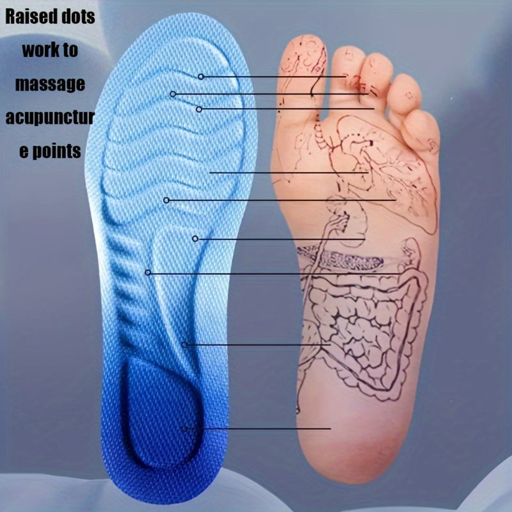 4D Cloud Comfort Shoe Insoles – Shock Absorbing Cushion