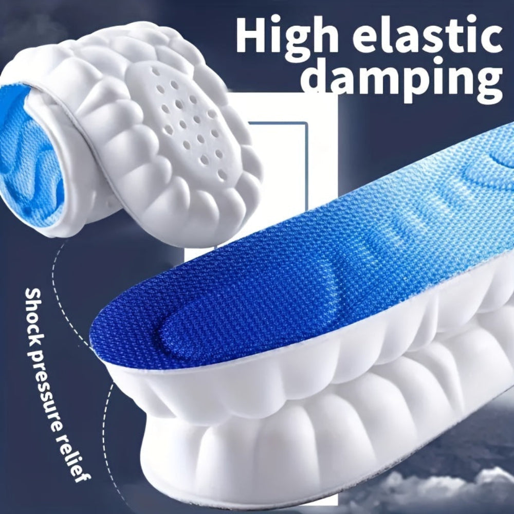 4D Cloud Comfort Shoe Insoles – Shock Absorbing Cushion