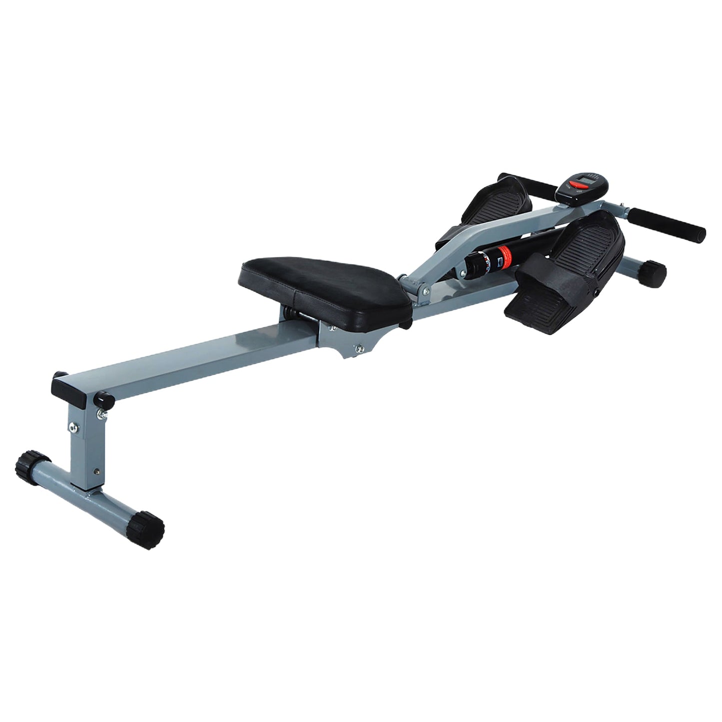 Rowing Machine with Advanced Monitoring - Full-Body Workout and Cardio Training Equipment - Ideal for Home Gym Enthusiasts