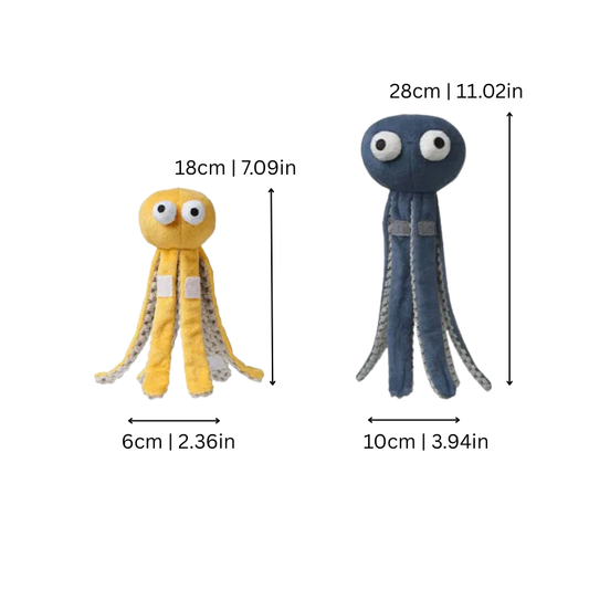 Plush Dog Toy Crinkle Chew Interactive Toy