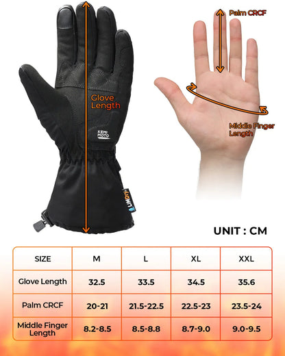 Rechargeable Heated Gloves – Winter Thermal Hand Warmers