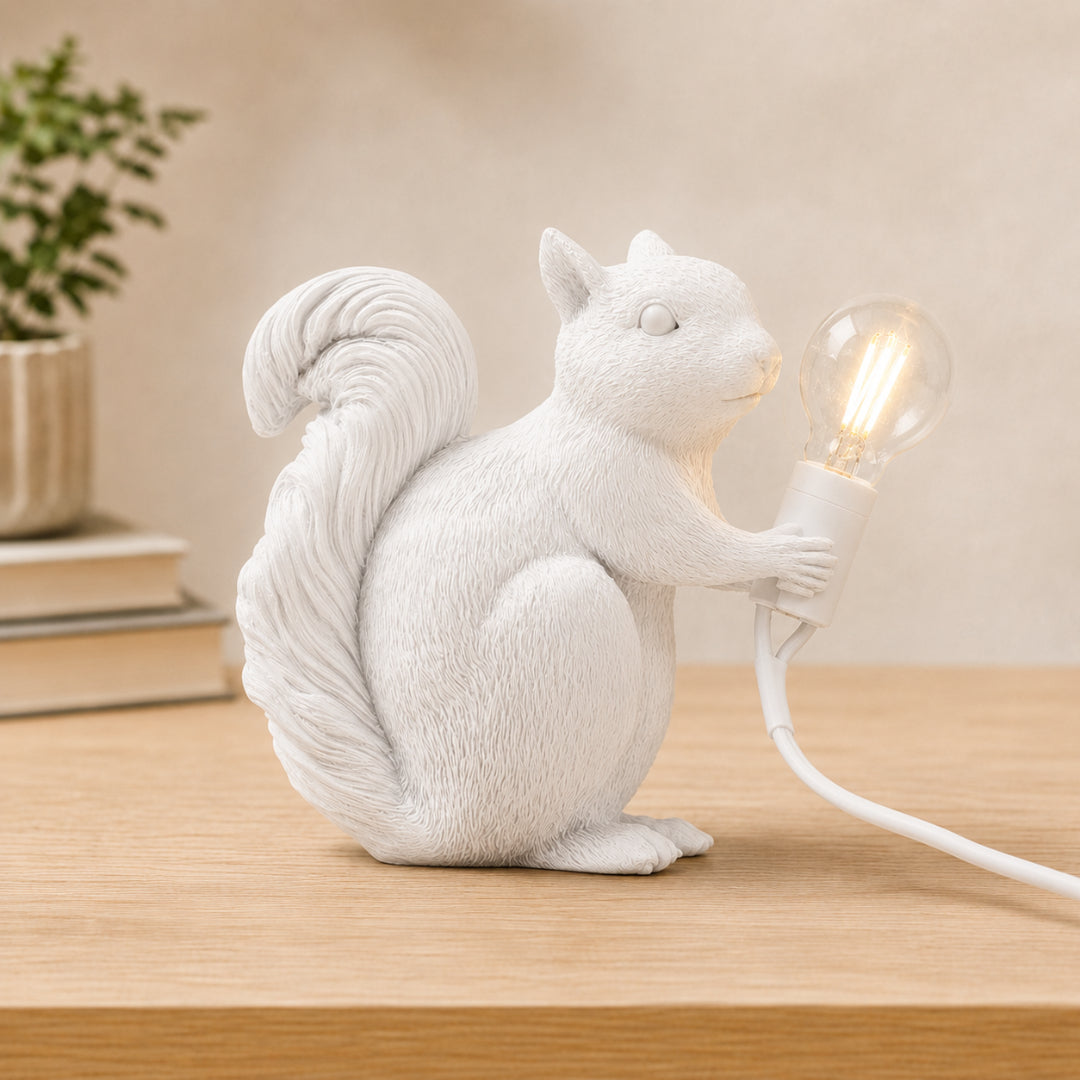 Squirrel LED Table Lamp with Warm Light