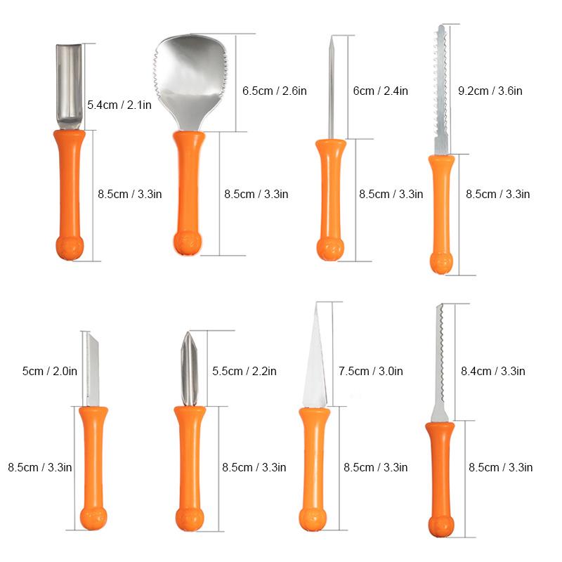 Stainless Steel Pumpkin Carving Tool Set