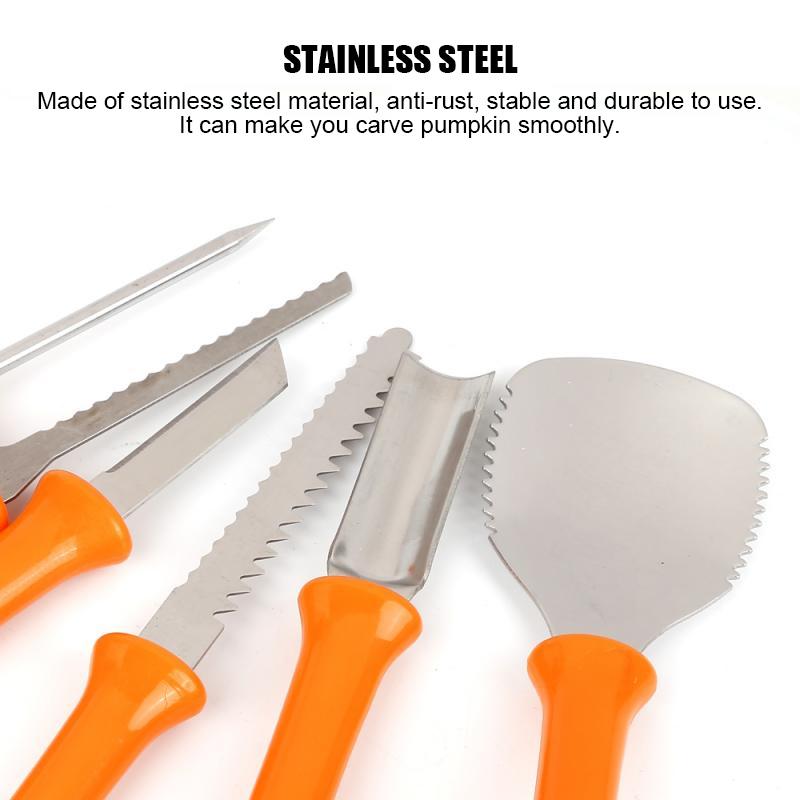 Stainless Steel Pumpkin Carving Tool Set
