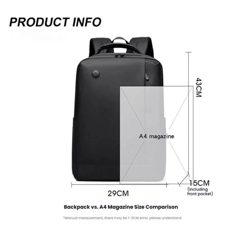 Waterproof Laptop Backpack 14 Inch Business Bag