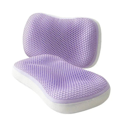 Cat-Shaped Plush Support Pillow