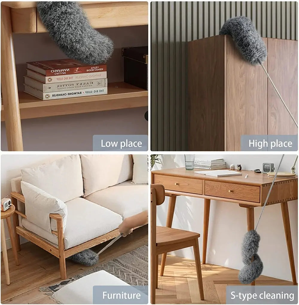 Telescopic Microfiber Duster Extendable Cleaner