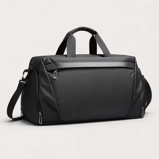 Waterproof Travel Duffel Bag with Shoe Compartment - Gym & Sport Holdall