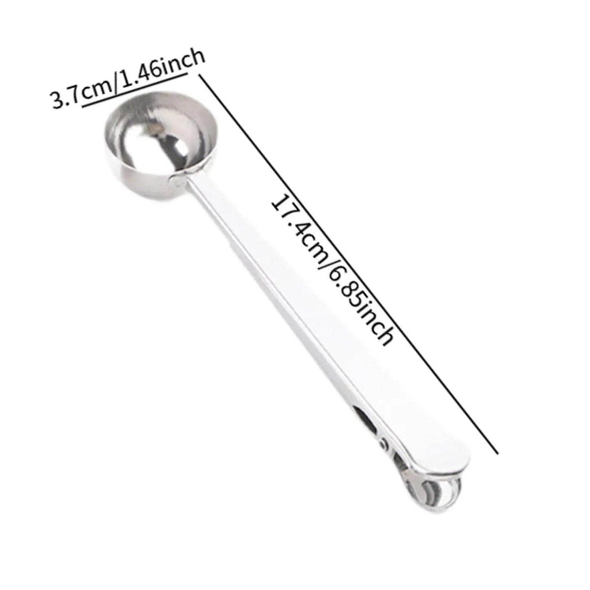 Stainless Steel Coffee Scoop Clip – 3 Pieces